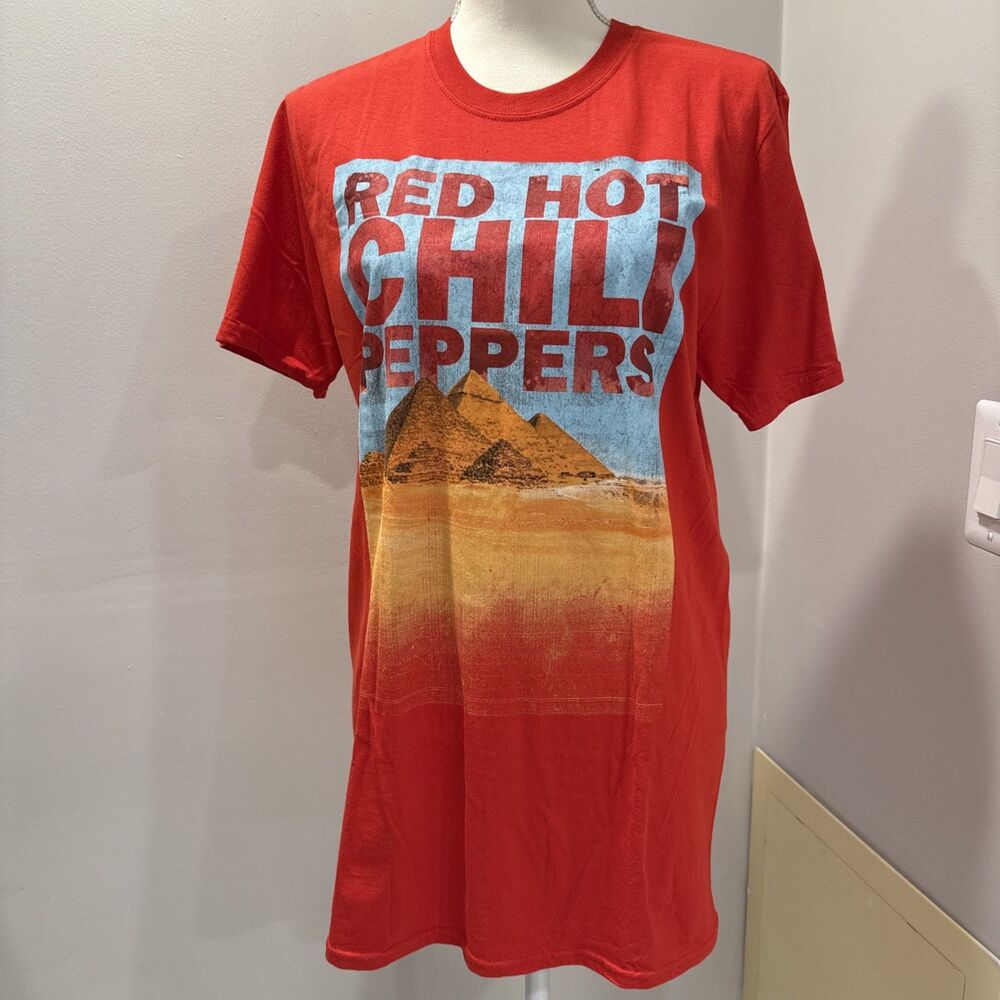 Red Hot Chili Peppers The Pyramids Band T-shirt RARE HTF RHCP Size Medium